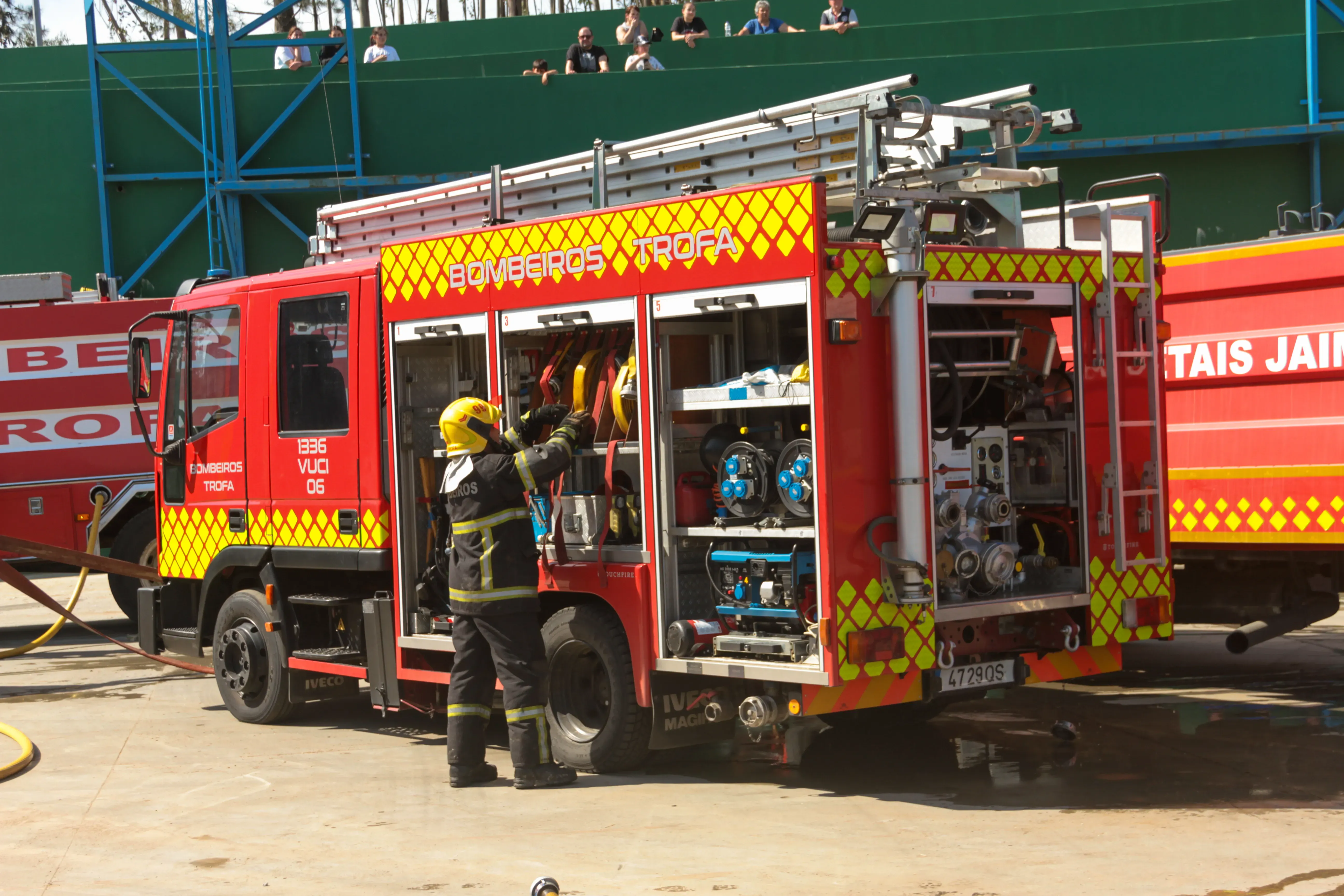 Colaboração com os Bombeiros