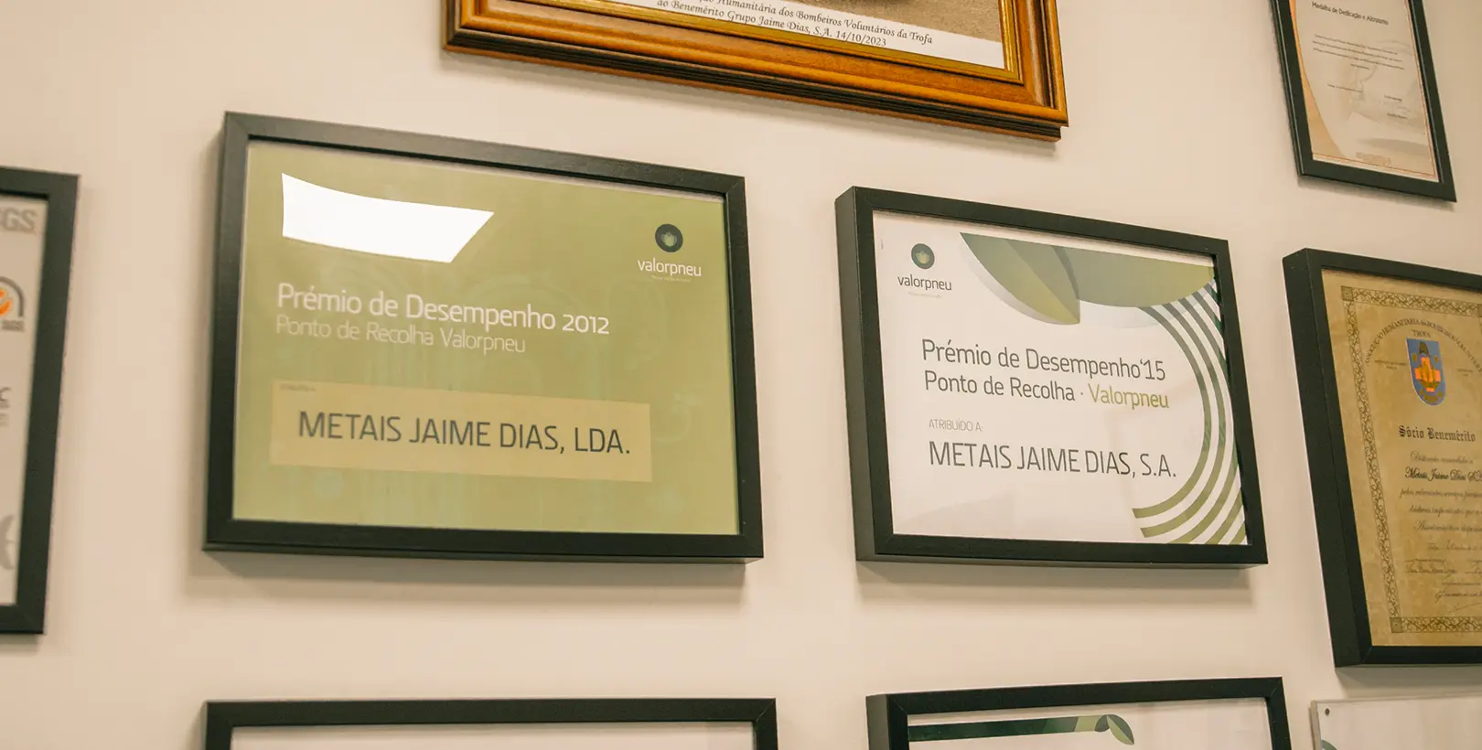 Prémio de Desempenho Reconhecido pela Valorpneu pela 4ª vez